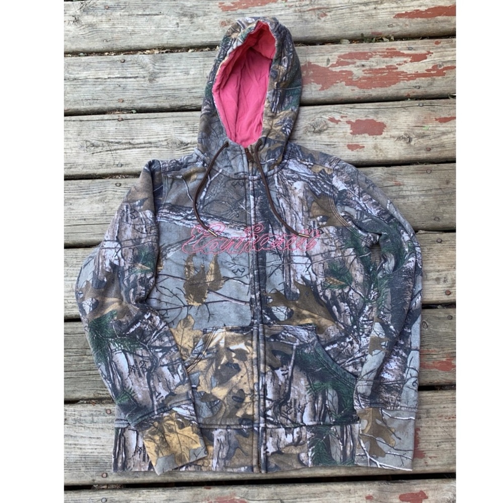 Carhartt zip up womens medium - CAMO